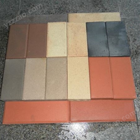 记中工程--武汉彩砖 彩砖价格 彩色透水砖厂家