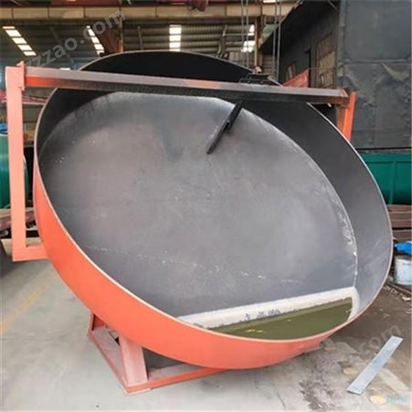 化工原料滚球机 2500型圆盘造粒机 造粒机有机肥生产设备