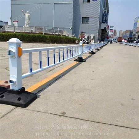 濮阳市护栏厂 工厂门口隔离护栏 小区景区人车分流护栏