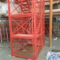聚力 安全梯笼  组合框架式安全梯笼 厂家施工梯笼 箱式爬梯 推荐
