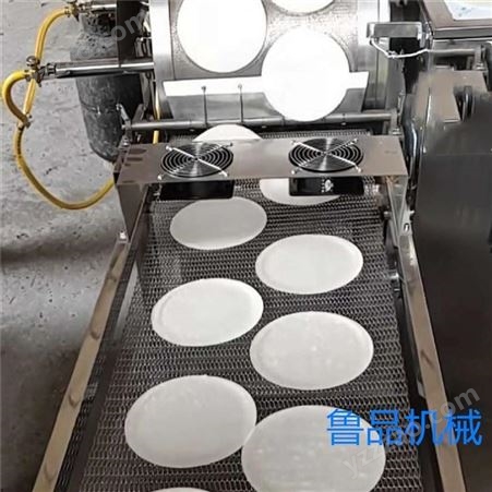 鲁品不锈钢春卷皮机北京烤鸭饼机榴莲千层蛋皮设备