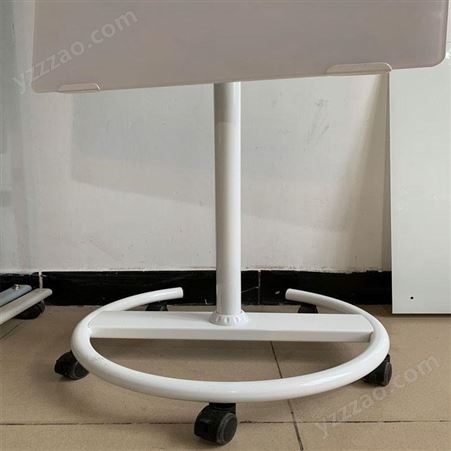 圆盘架子 磁性玻璃白板支架式可升降移动挂纸白板办公黑板