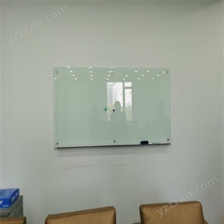 开会专用投影玻璃板 超白玻璃板 办公教学玻璃留言写字板 钢化玻璃白板