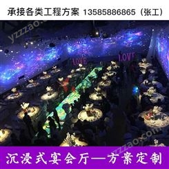 上海争飞全息裸眼3D全息沉浸式宴会厅餐厅酒吧KTV投影互动游戏光影景区投影一站式服务