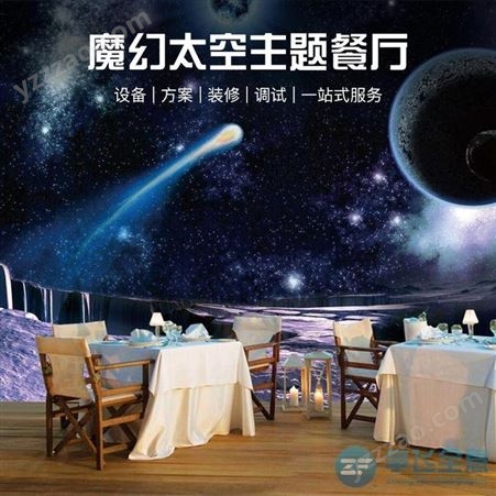 上海争飞全息投影沉浸式智能主题餐厅宴会厅ktv酒吧定制一站式服务