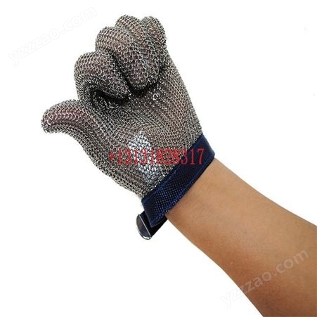 安平瑞申  S / M / L /XL 不锈钢手套 防切割手套 屠宰 防护手套
