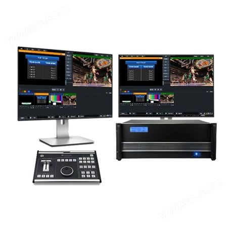 ET Video HY-RE400P足球赛/篮球赛直播 在线字幕编辑慢动作实时回放系统一体机