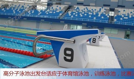 出售游泳池整套设备 泳池简易防滑出发台 加厚ABS面板