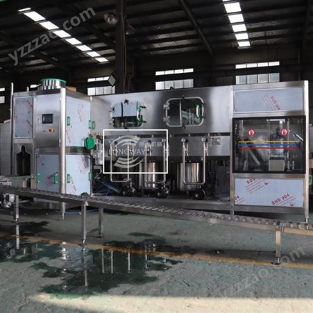 山东青岛  QGF-600型大桶灌装机 20升矿泉水桶装生产线
