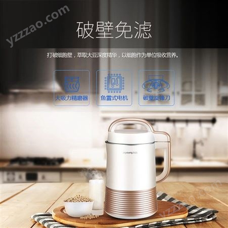 Joyoung/九阳 DJ13E-Q3豆浆机家用全自动智能免过滤多功能煮米糊
