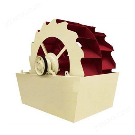 小型轮式洗砂机  矿山用螺旋式洗砂设备 佰沃重工