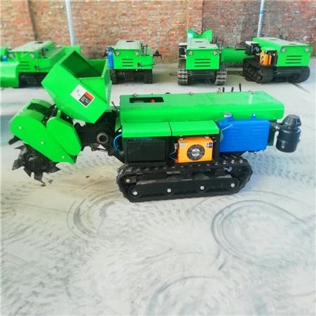 履带式微耕机旋耕机 32马力柴油开沟机 新型小型农用机械