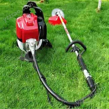 汽油动力背负式割草机 电动斜跨式果园打草机