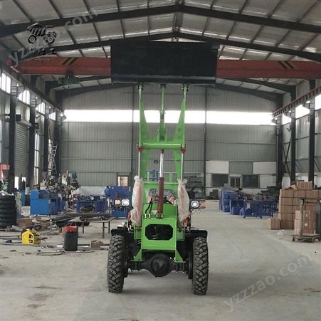 小壮工 推土机铲车 农用养殖场电动装载机型号JXCC-11