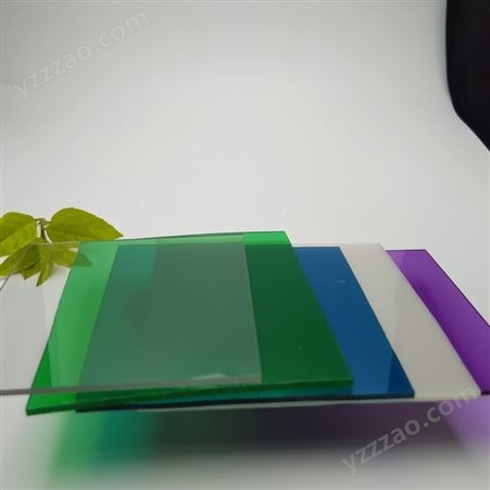 2mm透明Pc耐力板  办公室隔断板 餐厅隔断板材 环保含uv涂层 防紫外线