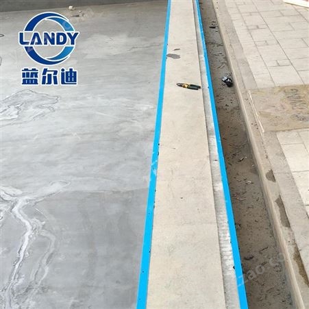 泳池工程专用安装复合钢板 搭配胶膜使用 安装牢固不易掉落 蓝尔迪泳池改造