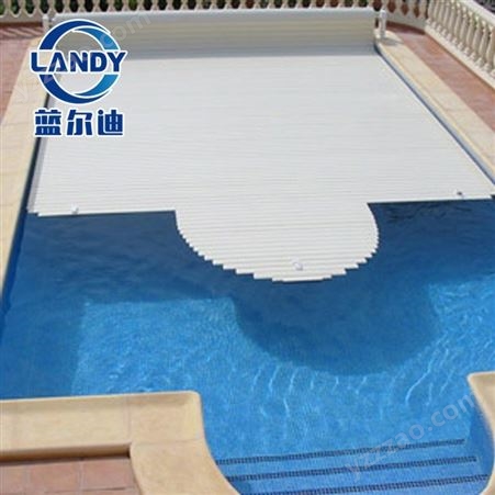 游泳池上电动盖罩 冬季水池保温措施做法方案 量池定制 蓝尔迪