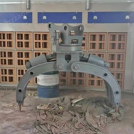 艾立克 大型 固定式 钢筋预应力机械二次资源使用抓木机 200型