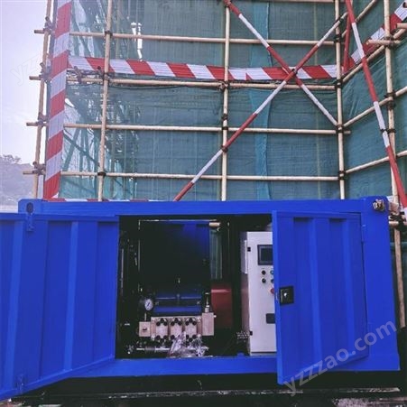 水拓厂家上海建筑混凝土高压水射流墙面拉毛机 水枪拉毛机