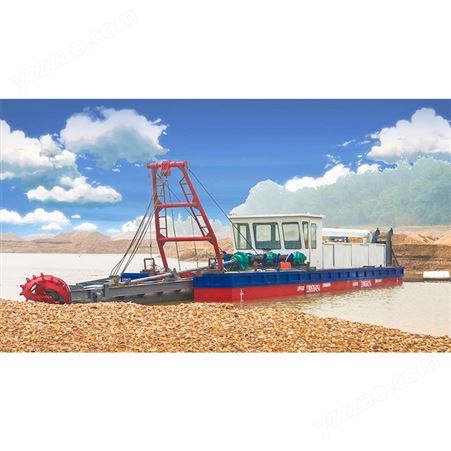 河道机械绞吸式挖泥船供应 可用于浅海清淤用绞吸船 操作简单