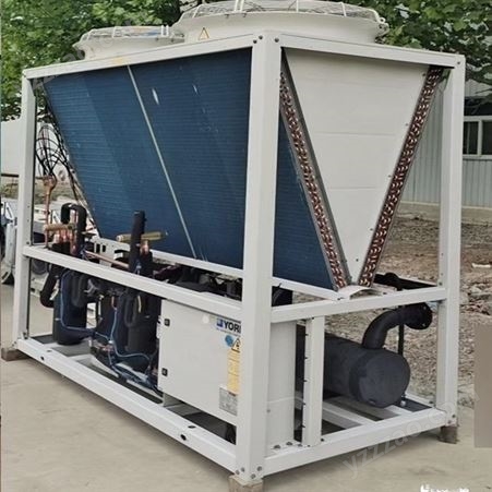 收购二手空调特灵风冷冷水热泵机组 高价回收
