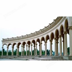 GRC水泥构件 罗马柱花瓶柱 窗套系列 景观工程装饰 欧式构件