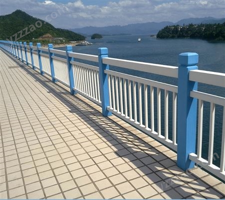 世腾桥梁不锈钢镀锌喷塑护栏 河道天桥景观防撞栏