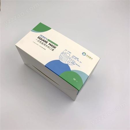 印刷厂家定制彩盒包装盒定做 深圳步壳印刷厂家 喷雾口罩盒包装盒 免费打样