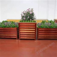 茂康体育 花箱 木质花箱 支持各种材质定制