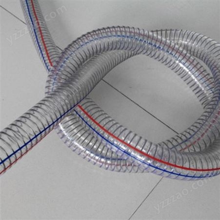 兴盛牌钢丝管 PVC透明钢丝管 螺旋钢丝软管