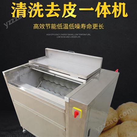 小型土豆清洗机 红薯胡萝卜清洗设备 毛辊清洗机 创达机械