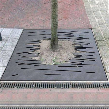 普罗盾 不锈钢树篦子 市政不锈钢隐形树围子