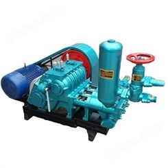 卧式往复式活塞泵 BW250-三缸注浆泵  单作用活塞泵