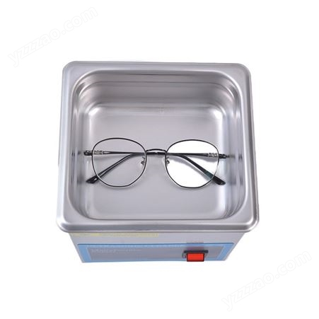 眼镜清洗机 1.3L一键开关清洗机 超声波清洗不锈钢清洗机耐用 眼镜清洗机器  眼镜清洁设备