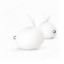 红素充电环保硅胶兔子拍拍灯免费设计logo 100个起订不单独零售