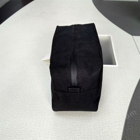 深圳手袋厂家加工定制韩式黑色牛津布洗漱包 外出旅行便当包