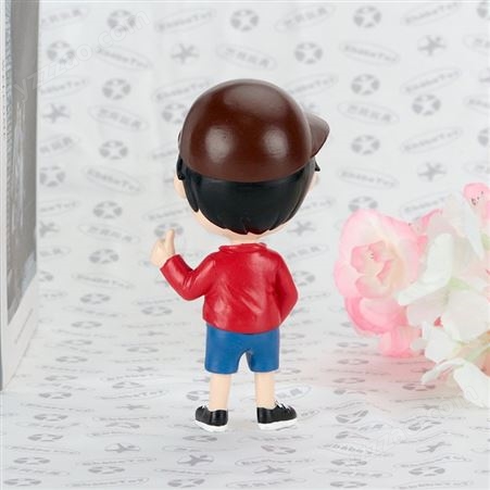 酷男孩树脂玩具定制 明星bts公仔工厂直销 企业庆典活动赠品塑胶娃娃