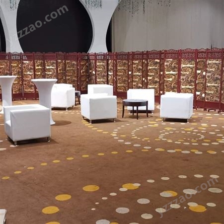 上海租赁单人沙发双人沙发茶几面包凳沙发卡座