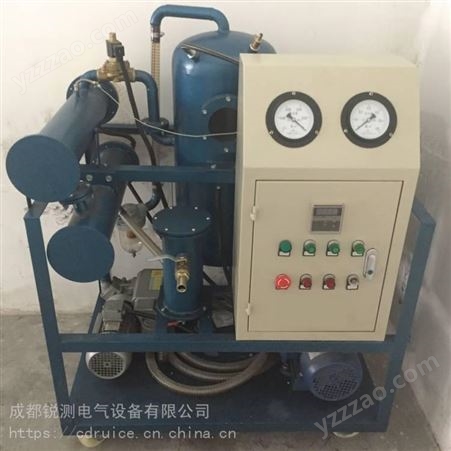 四川成都销售真空管式变压器油滤油机电力承装承修承试