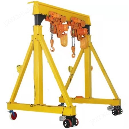 龙门架-注塑机1吨吊模架-3.8米高移动吊架-电动葫芦吊架-鑫金钢龙门架价格