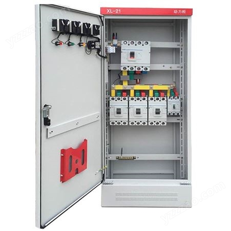 金鸿 低压成套配电箱 xl21动力柜 三相开关电源照明控制箱 配电柜