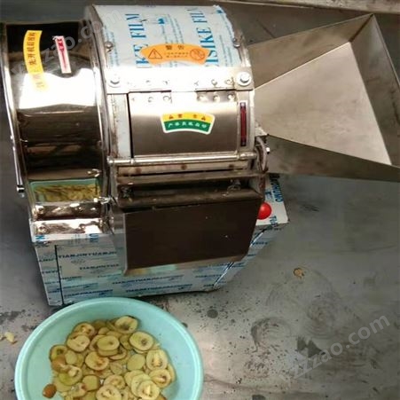 小型薯类切丝机 小型电动红薯地瓜切片机 果蔬橙子西柚切片机