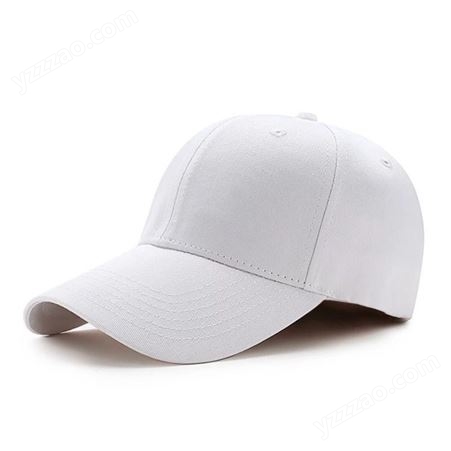 厂家纯棉帽子棒球帽定制刺绣印logo夏季户外遮阳鸭舌帽广告帽定做