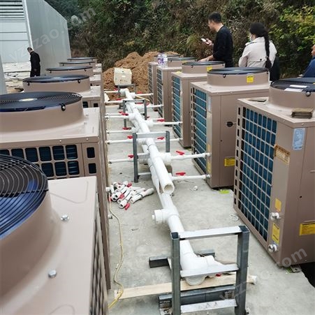 坤辉复叠式高温热泵 双级工业用空气源热泵 95度高温空气能