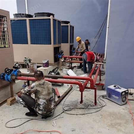 坤辉复叠式高温热泵 双级工业用空气源热泵 95度高温空气能