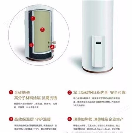 秦皇岛 欧 商用电热水器 销售 型号OTME320-14 容积 320L 功率 14.4KW  支持多点同时用热水