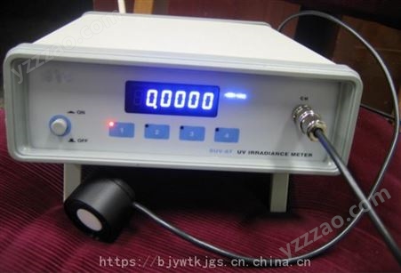 紫外辐射照度测量装置（标准紫外辐射照度计）型号:SUV-6T 金洋万达