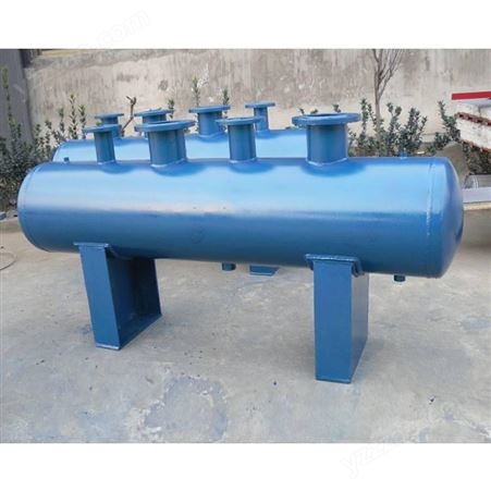 淄博蒸汽分汽缸 碳钢集水器 非标分集水器