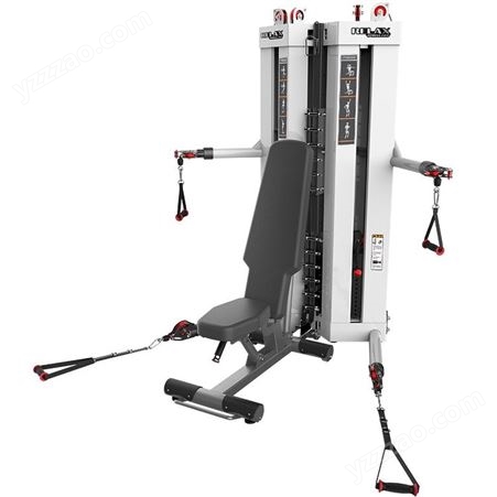 澳沃OURSLIFE推肩推胸绳动训练站FTM5102 商用健身房专用综合训练器健身器材