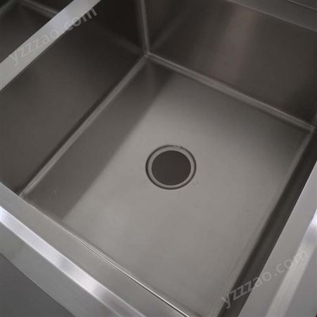 商用304不锈钢水池水槽单槽双槽三槽 洗菜洗碗池消毒池酒店食堂厨房